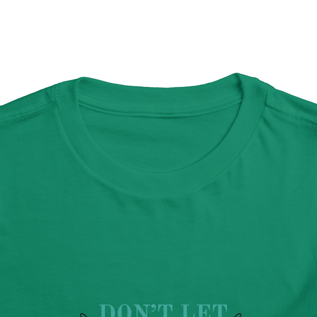 Toddler Tee — "Don't Let Hard Days Win" Sunflower Comfort Shirt