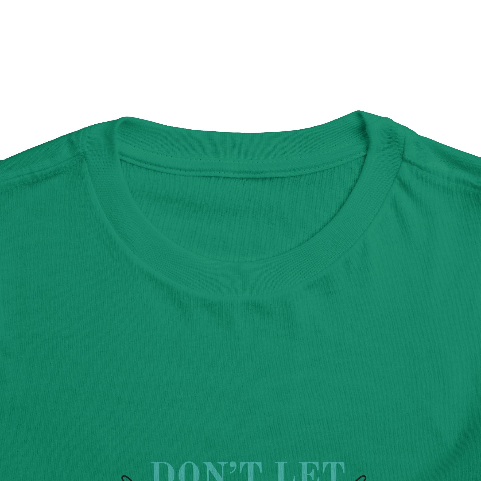 Toddler Tee — "Don't Let Hard Days Win" Sunflower Comfort Shirt