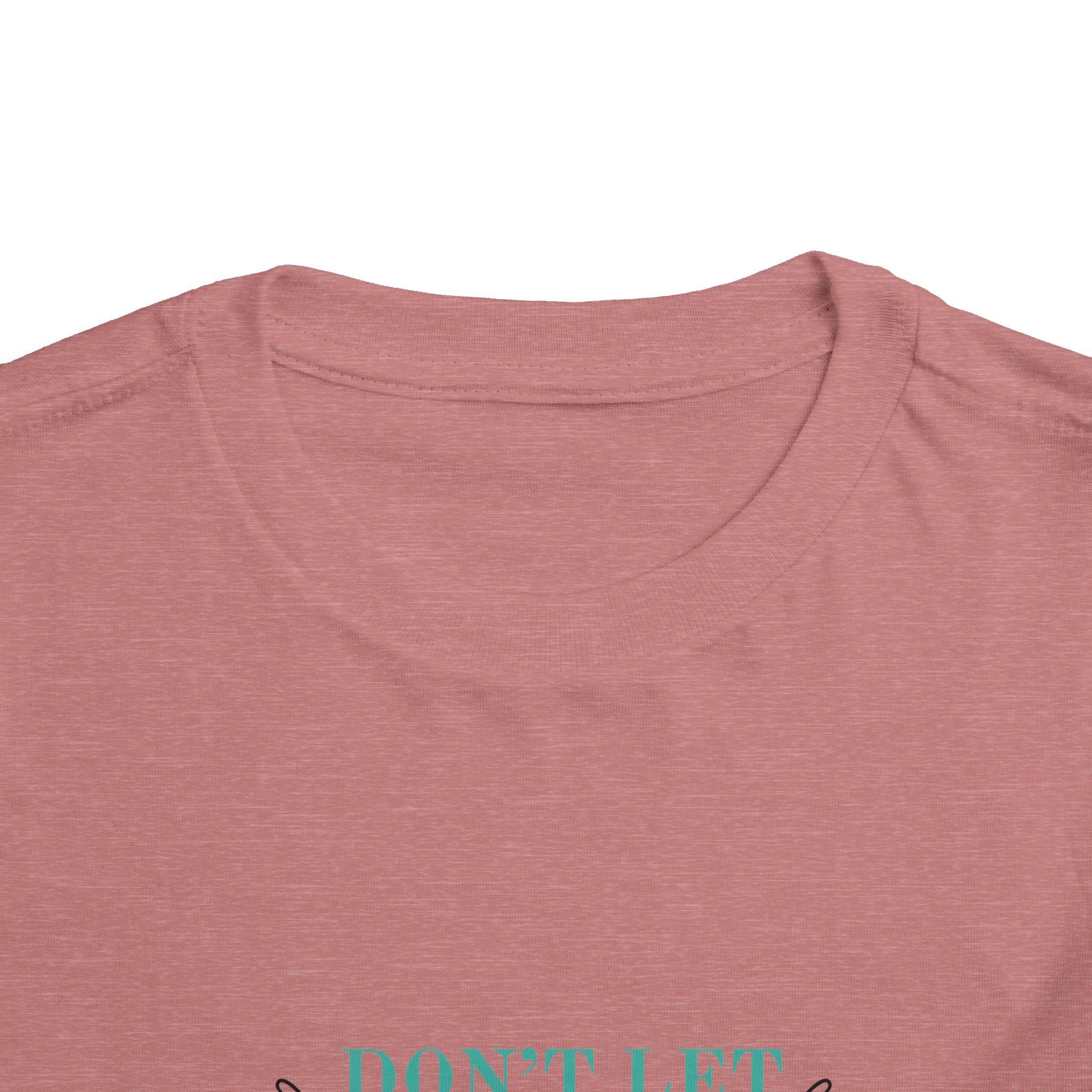 Toddler Tee — "Don't Let Hard Days Win" Sunflower Comfort Shirt