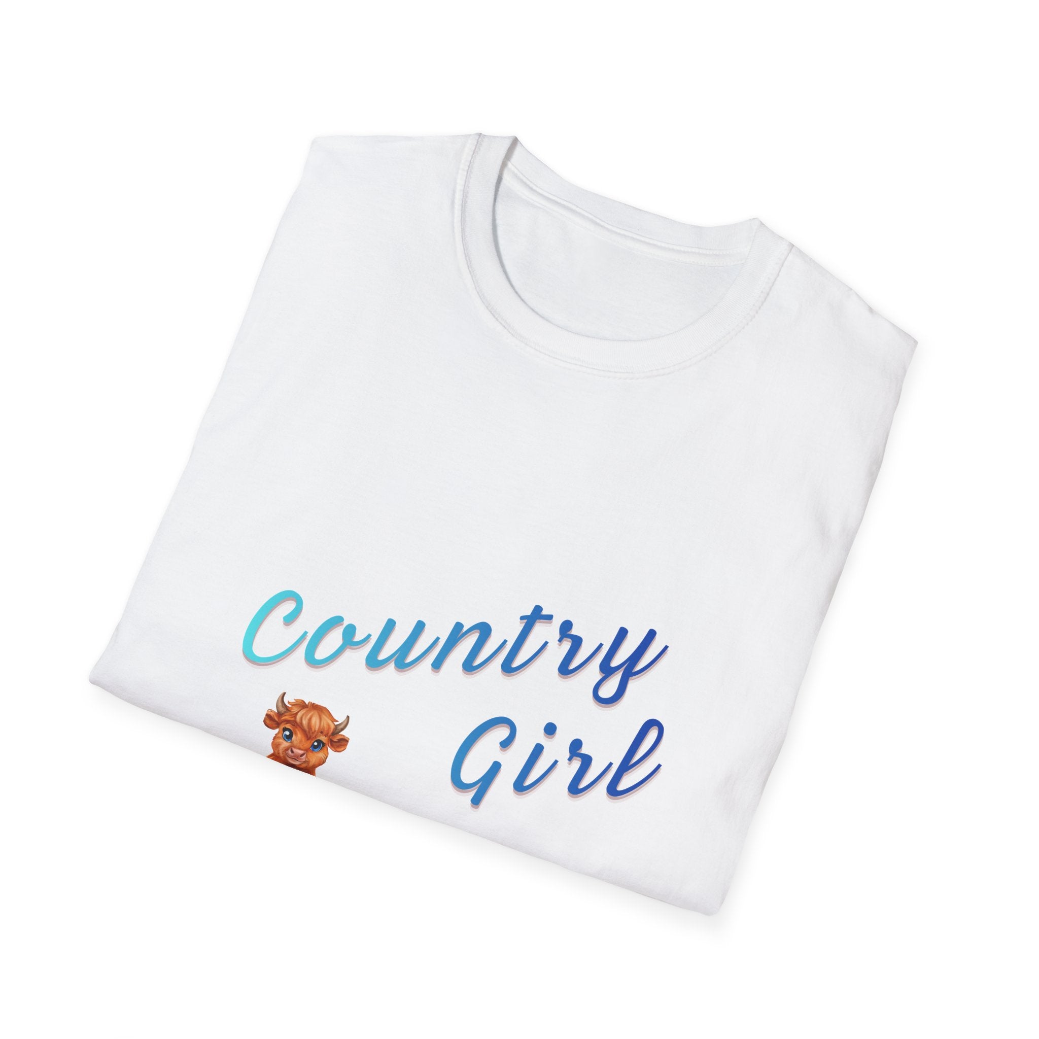 Country Girl Forever T-Shirt — Cute Cowboy Teddy Graphic