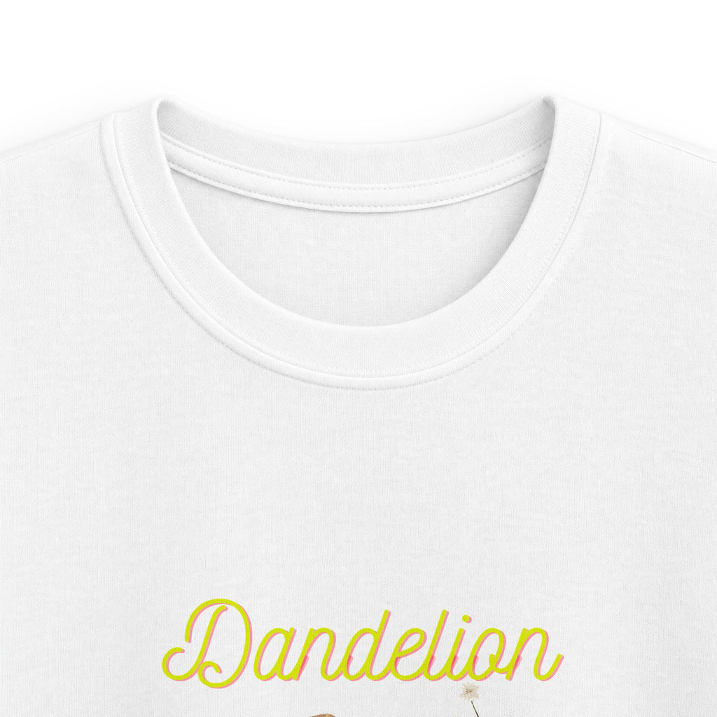 Kids Tee — 'Dandelion' Cowboy Boot Floral Graphic Shirt