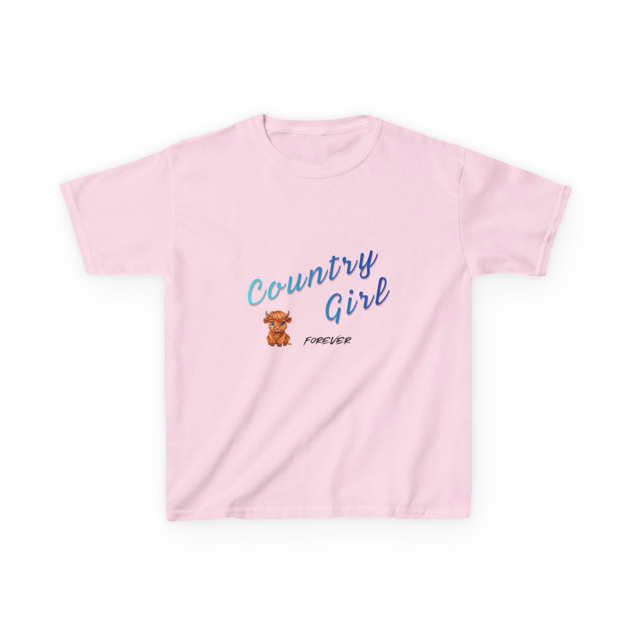 Kids 'Country Girl' Tee — Cute Cowboy Bear Graphic