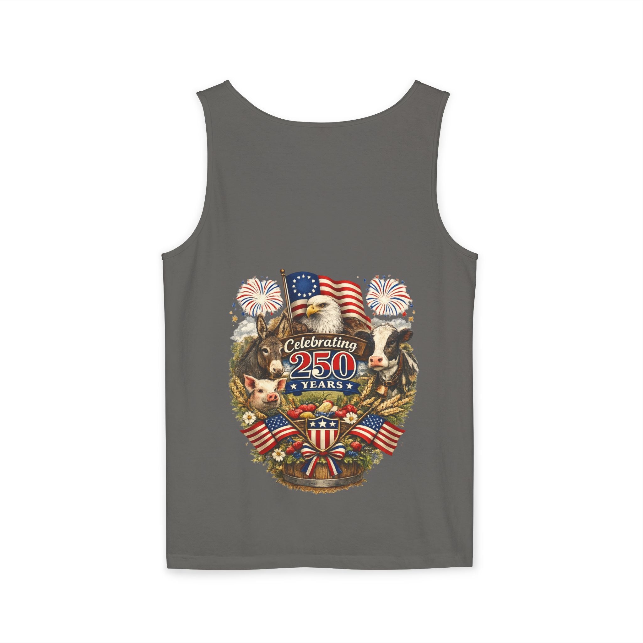American 250th Anniversary Patriotic Tank Top — Celebrating 250 Years