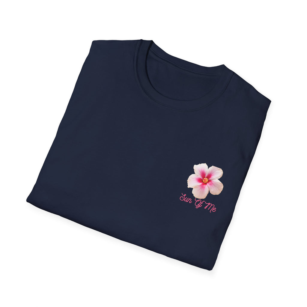 T-Shirt — 'Find Someone Who Grows Flowers in the Darkest Parts of You' Floral Graphic
