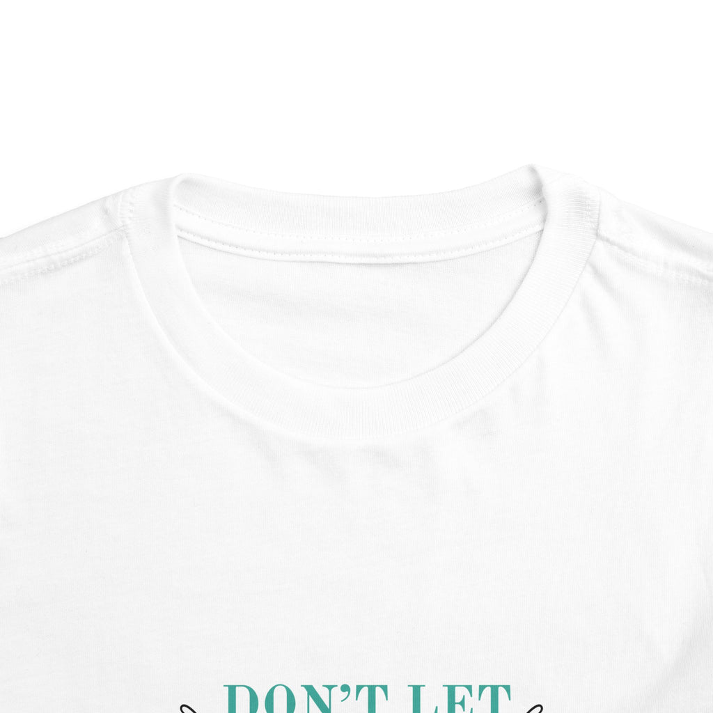 Toddler Tee — "Don't Let Hard Days Win" Sunflower Comfort Shirt
