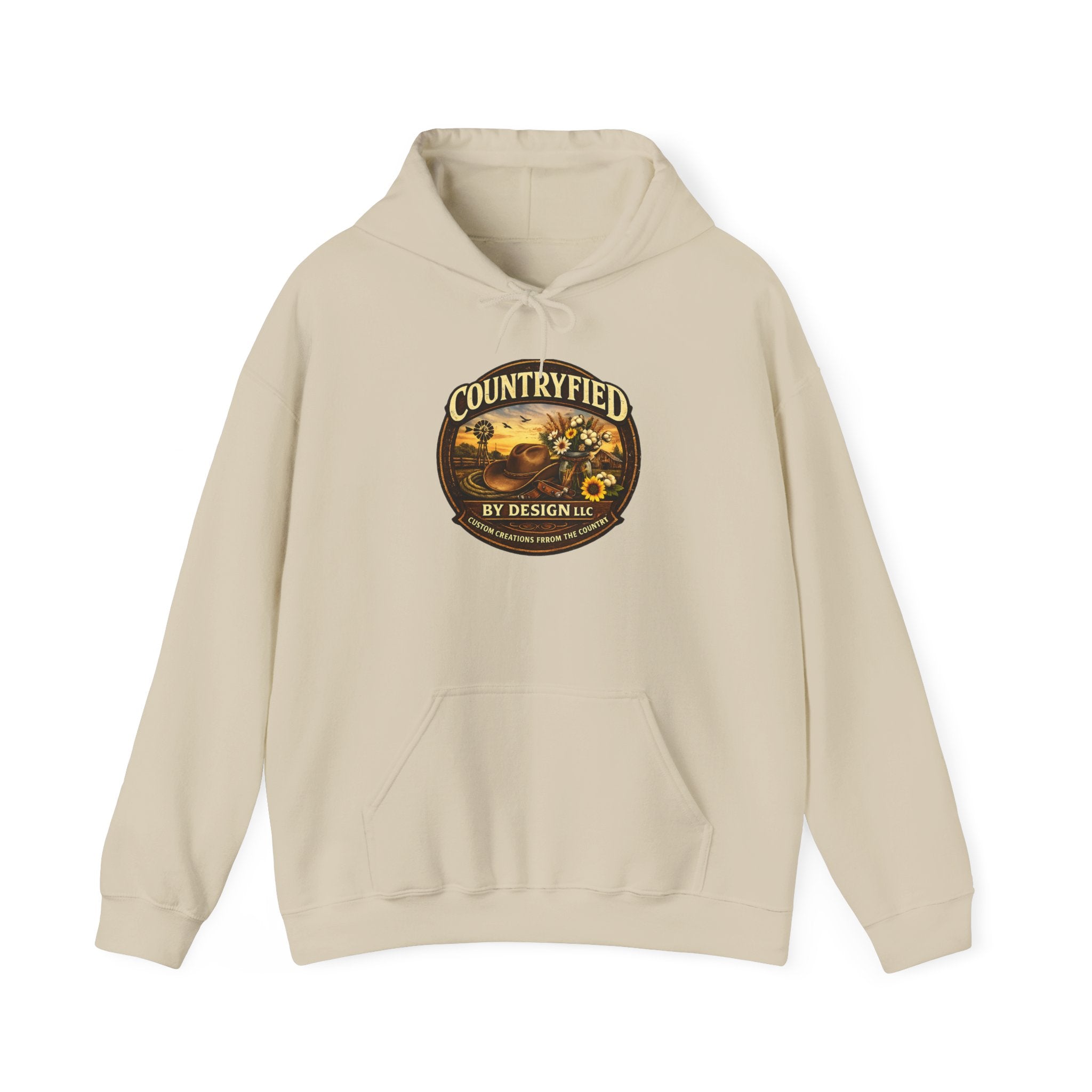Countryfied Vintage Sunflower Hoodie