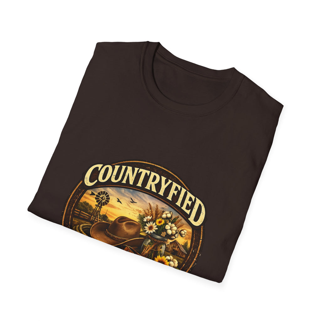 Countryfied T-Shirt — Vintage Sunflower Farm Design