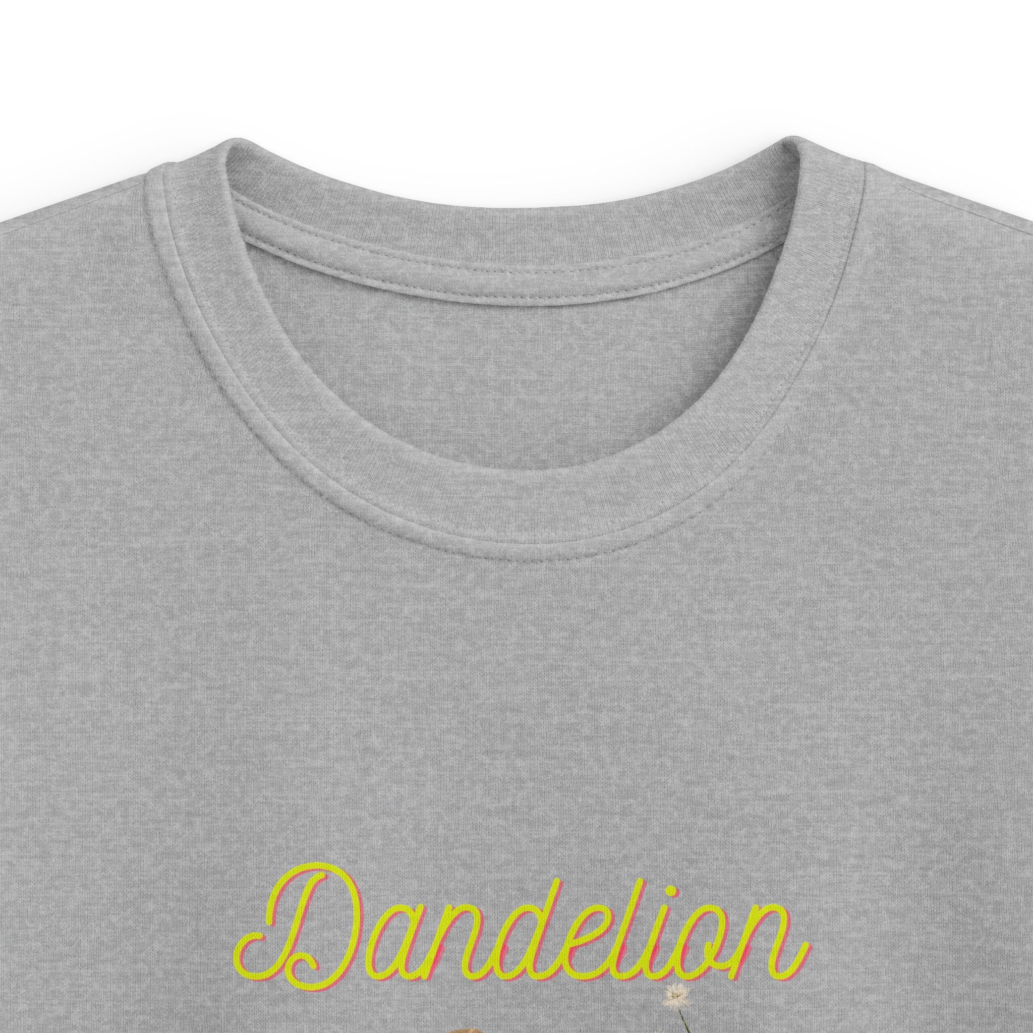 Kids Tee — 'Dandelion' Cowboy Boot Floral Graphic Shirt