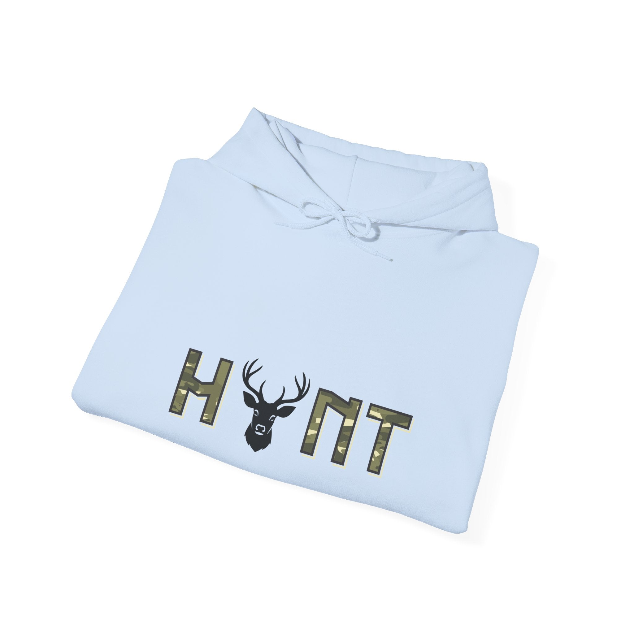 Hunt Camouflage Deer Skull Hoodie – Hunting Outdoor Crew Sweatshirt