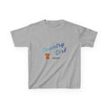 Kids 'Country Girl' Tee — Cute Cowboy Bear Graphic