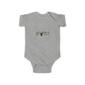 Infant Bodysuit “HUNT” Camo Deer Graphic - Baby Boy Girl Hunting Tee