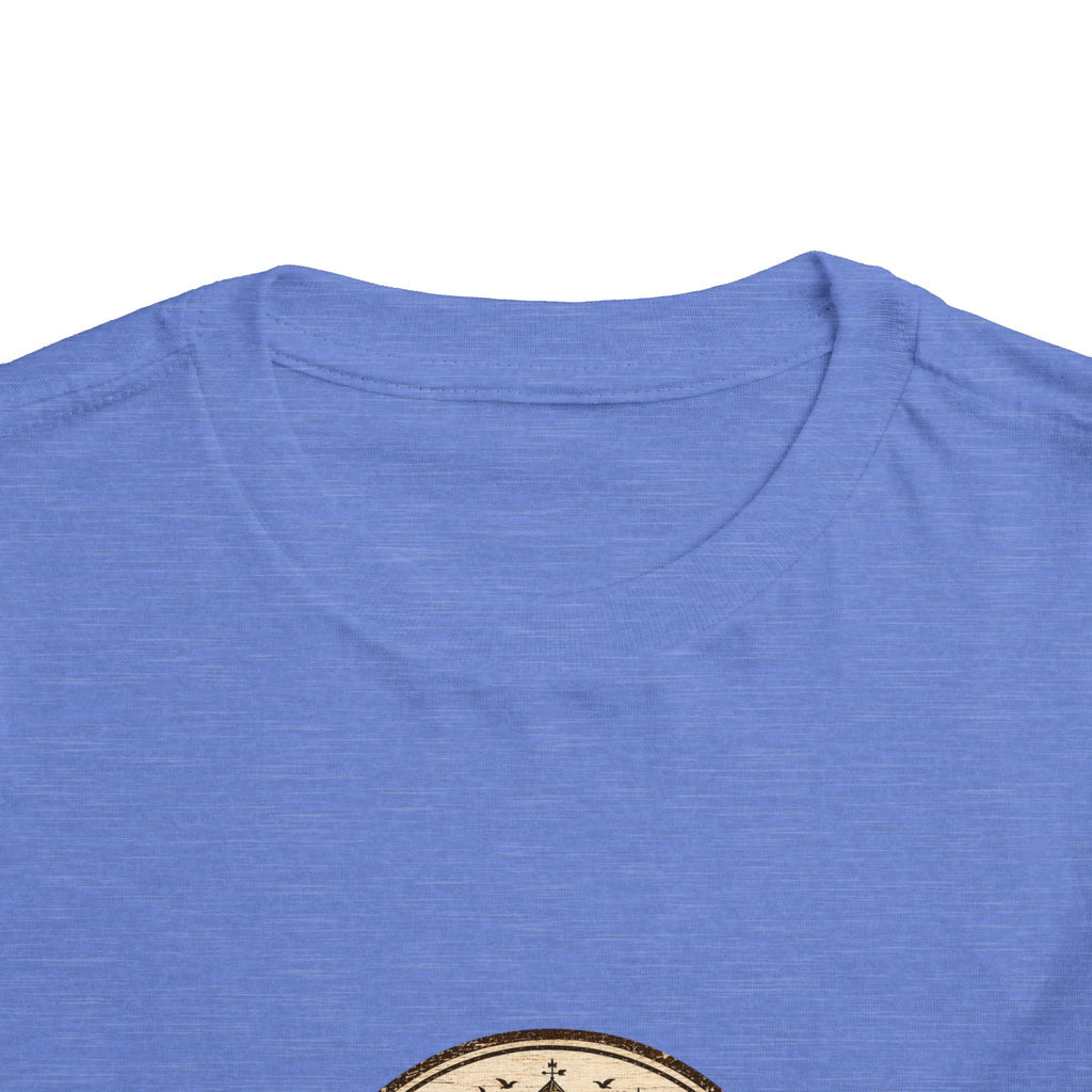 Toddler Tee — “Countryfied by Design” Rustic Farmhouse Graphic