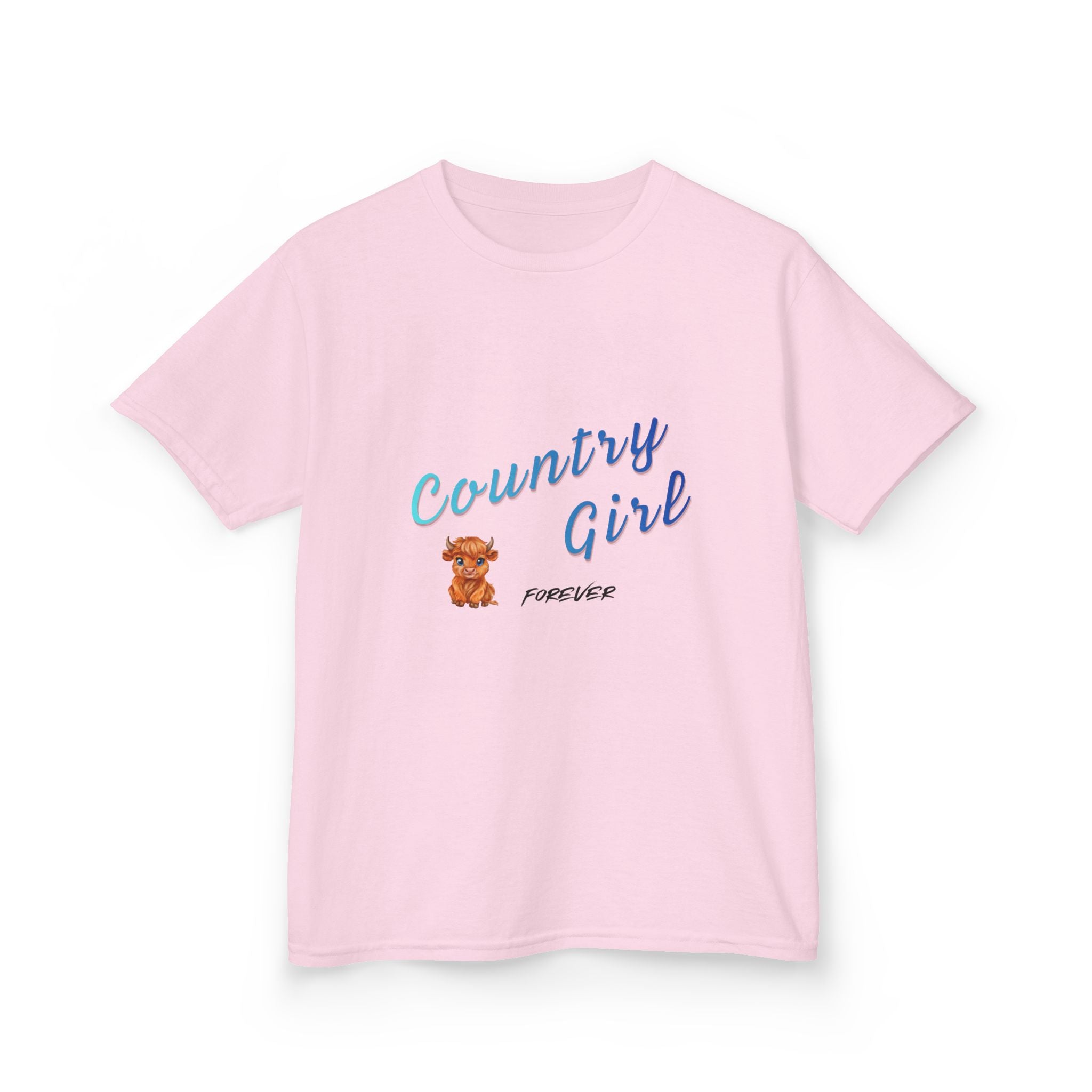 Kids 'Country Girl' Tee — Cute Cowboy Bear Graphic