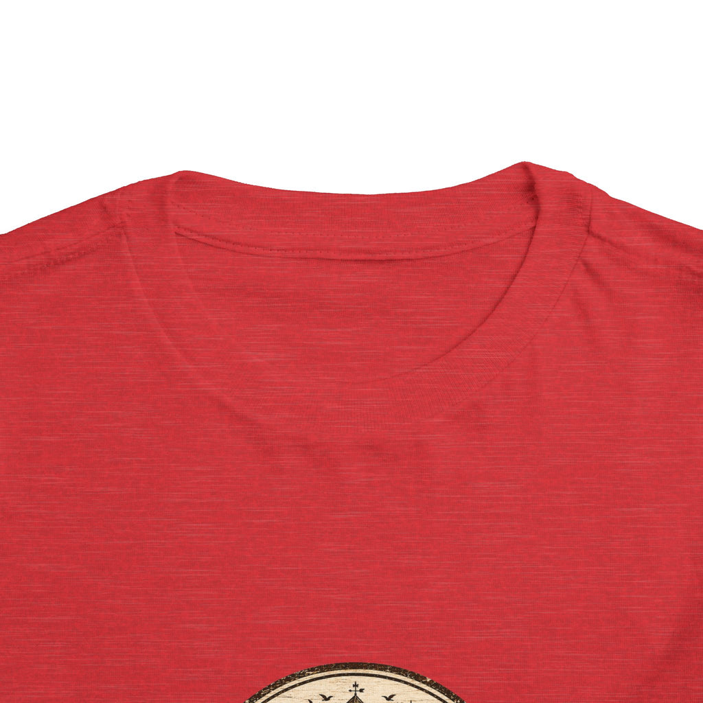 Toddler Tee — “Countryfied by Design” Rustic Farmhouse Graphic