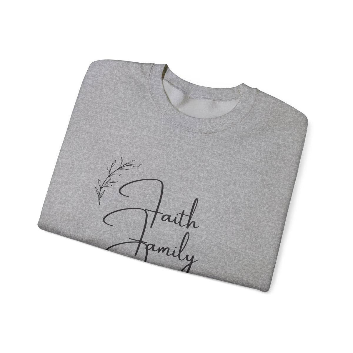 Faith Family Farm Crewneck Sweatshirt – Rustic Farm Life Comfort