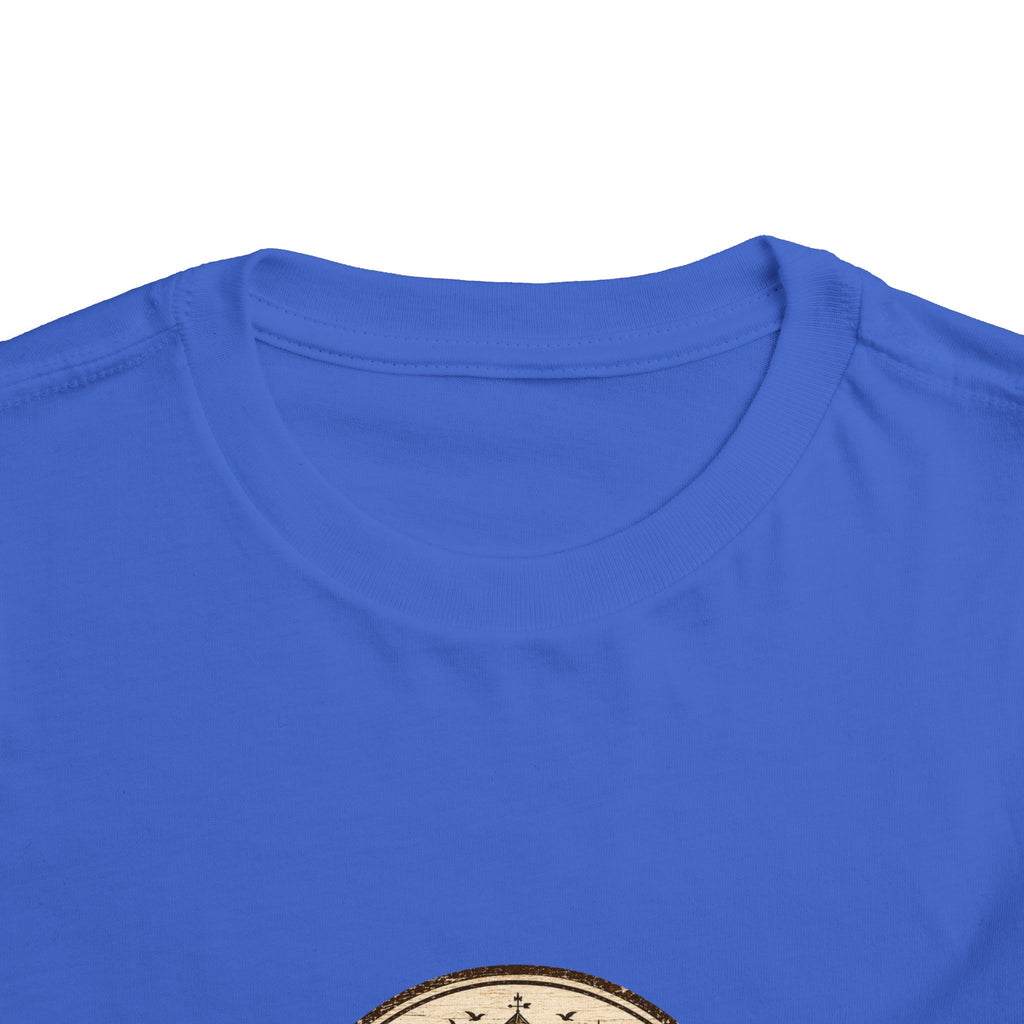 Toddler Tee — “Countryfied by Design” Rustic Farmhouse Graphic