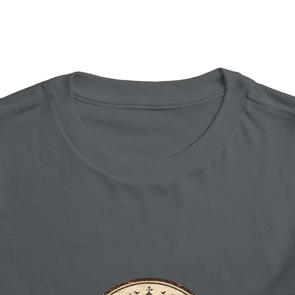 Toddler Tee — “Countryfied by Design” Rustic Farmhouse Graphic
