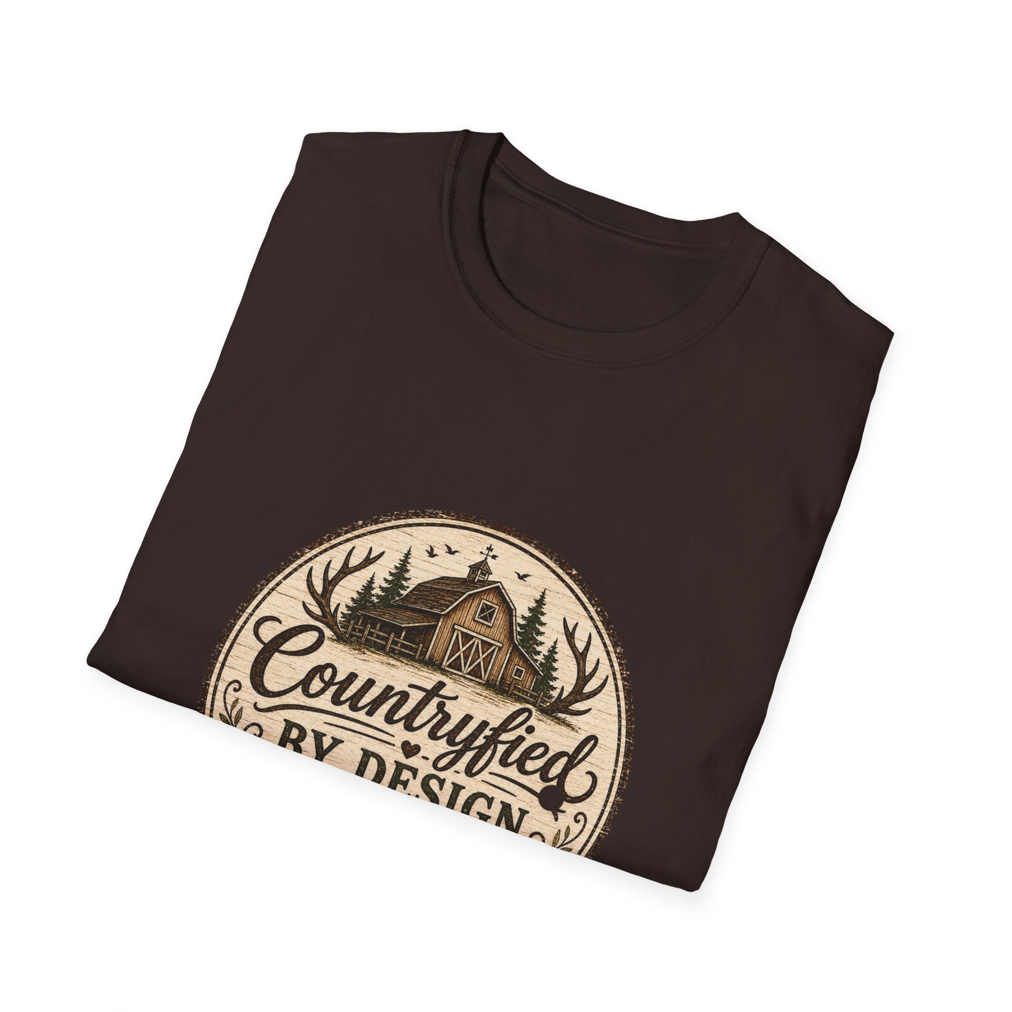 Countryfied T-Shirt — Vintage Sunflower Farm Design