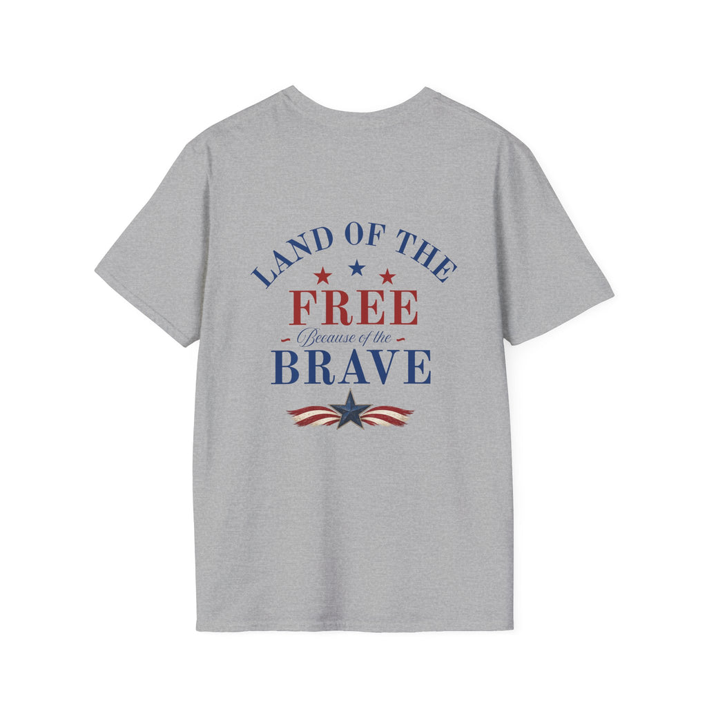 Red, White and Country T-Shirt — Patriotic Vintage Truck Americana Tee
