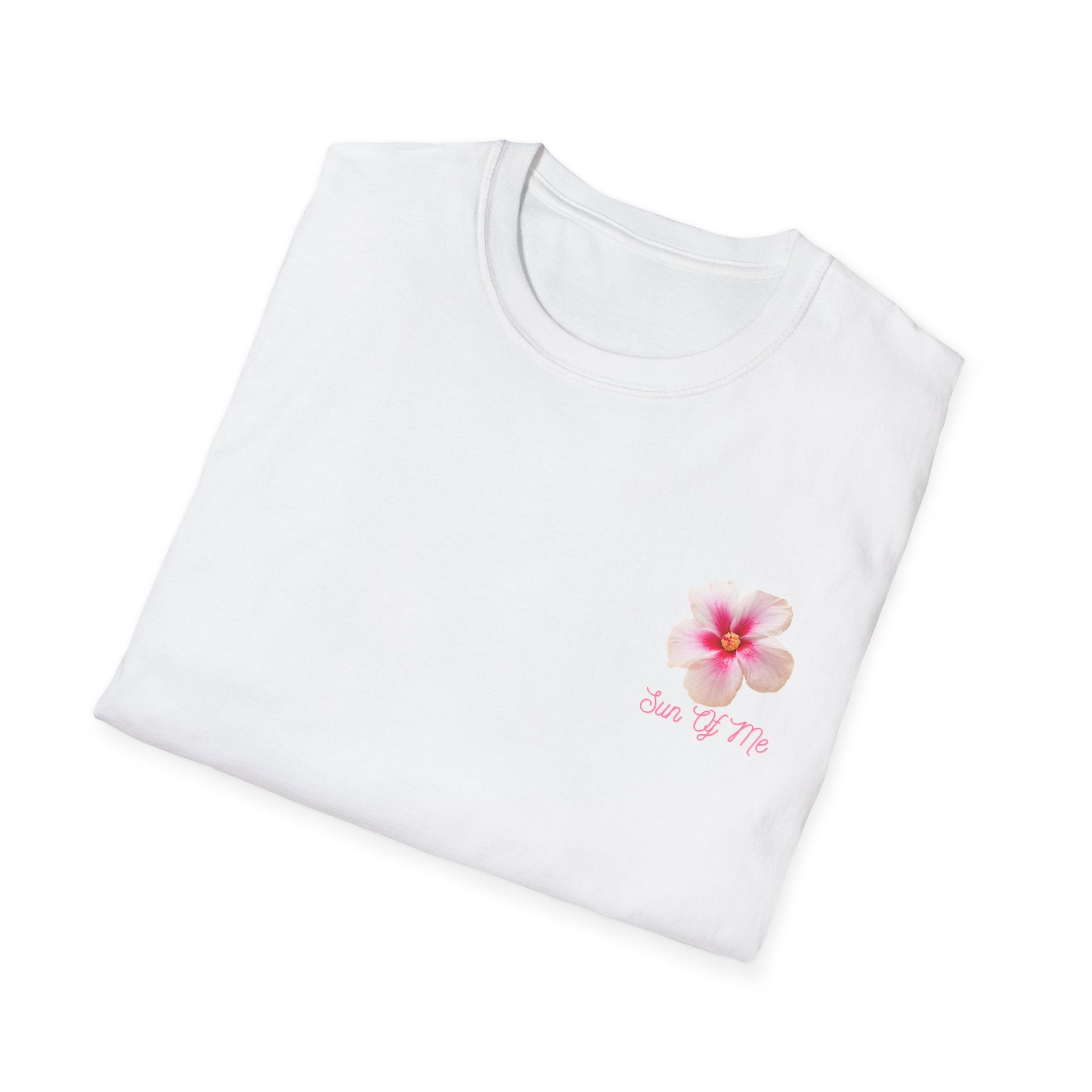 T-Shirt — 'Find Someone Who Grows Flowers in the Darkest Parts of You' Floral Graphic