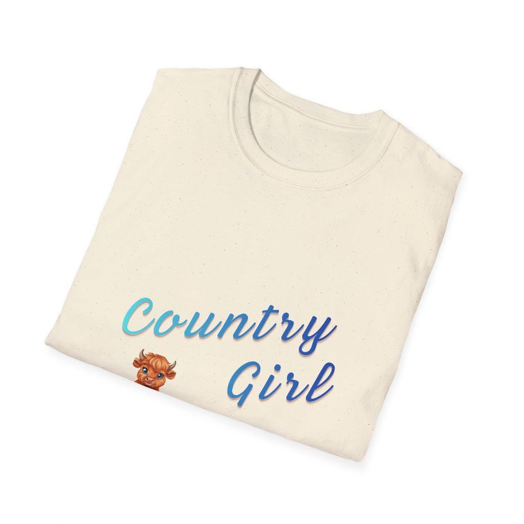 Country Girl Forever T-Shirt — Cute Cowboy Teddy Graphic