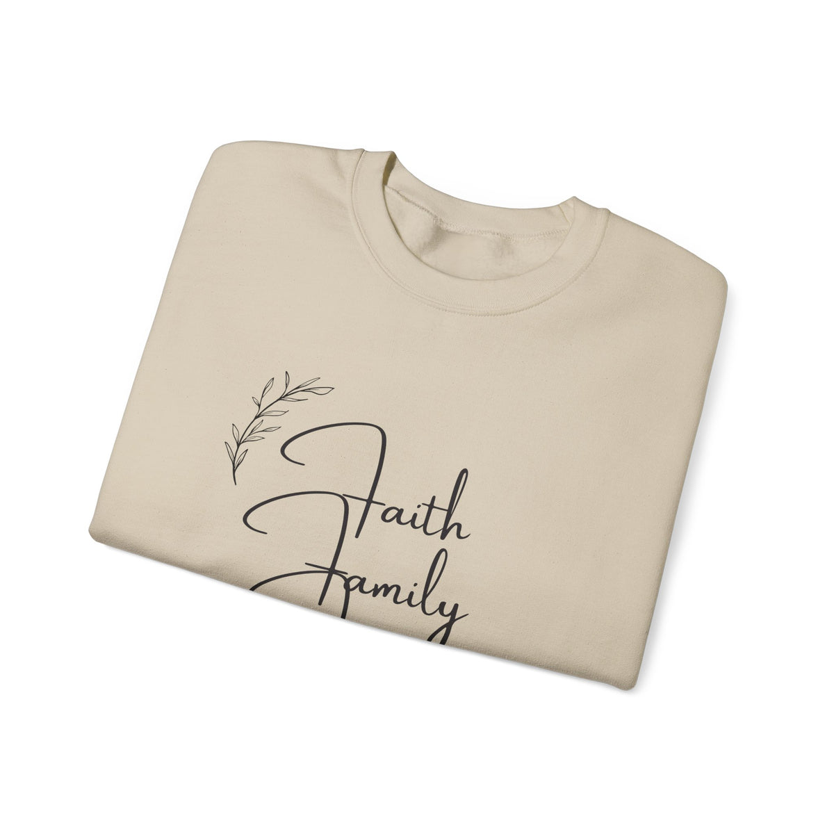 Faith Family Farm Crewneck Sweatshirt – Rustic Farm Life Comfort