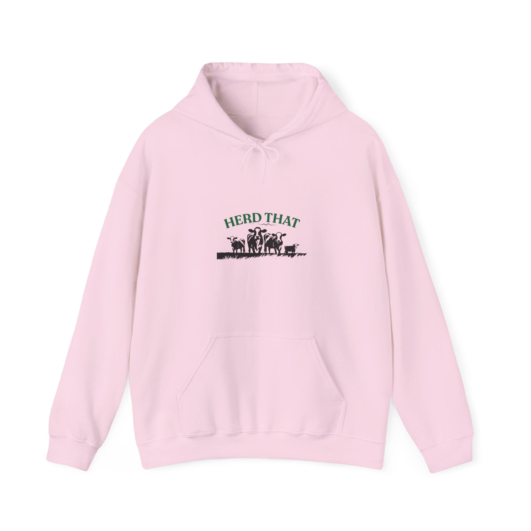 Herd That Cow Hoodie – Cozy Farm Life Graphic Sweatshirt