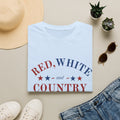 Red, White and Country T-Shirt — Patriotic Vintage Truck Americana Tee