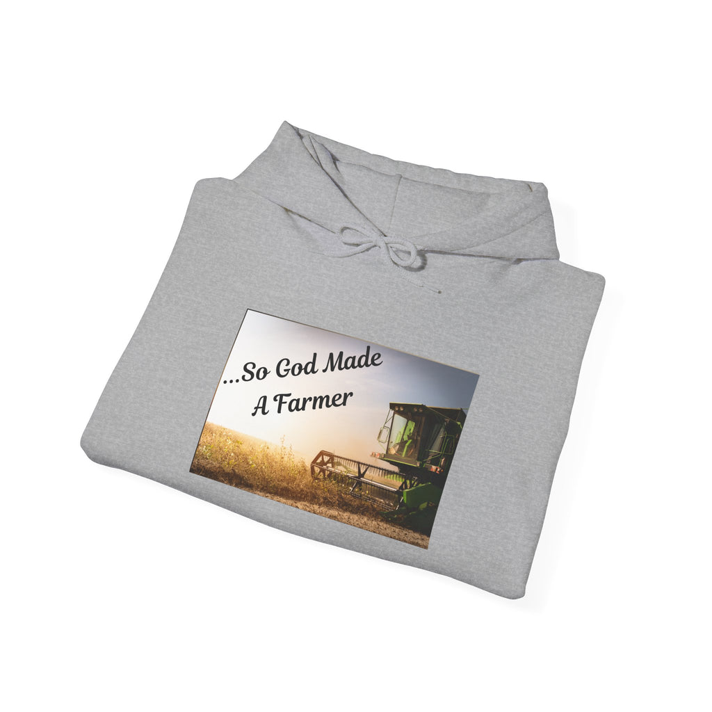 Farmer Sunset Hoodie – "So God Made A Farmer" Graphic Pullover