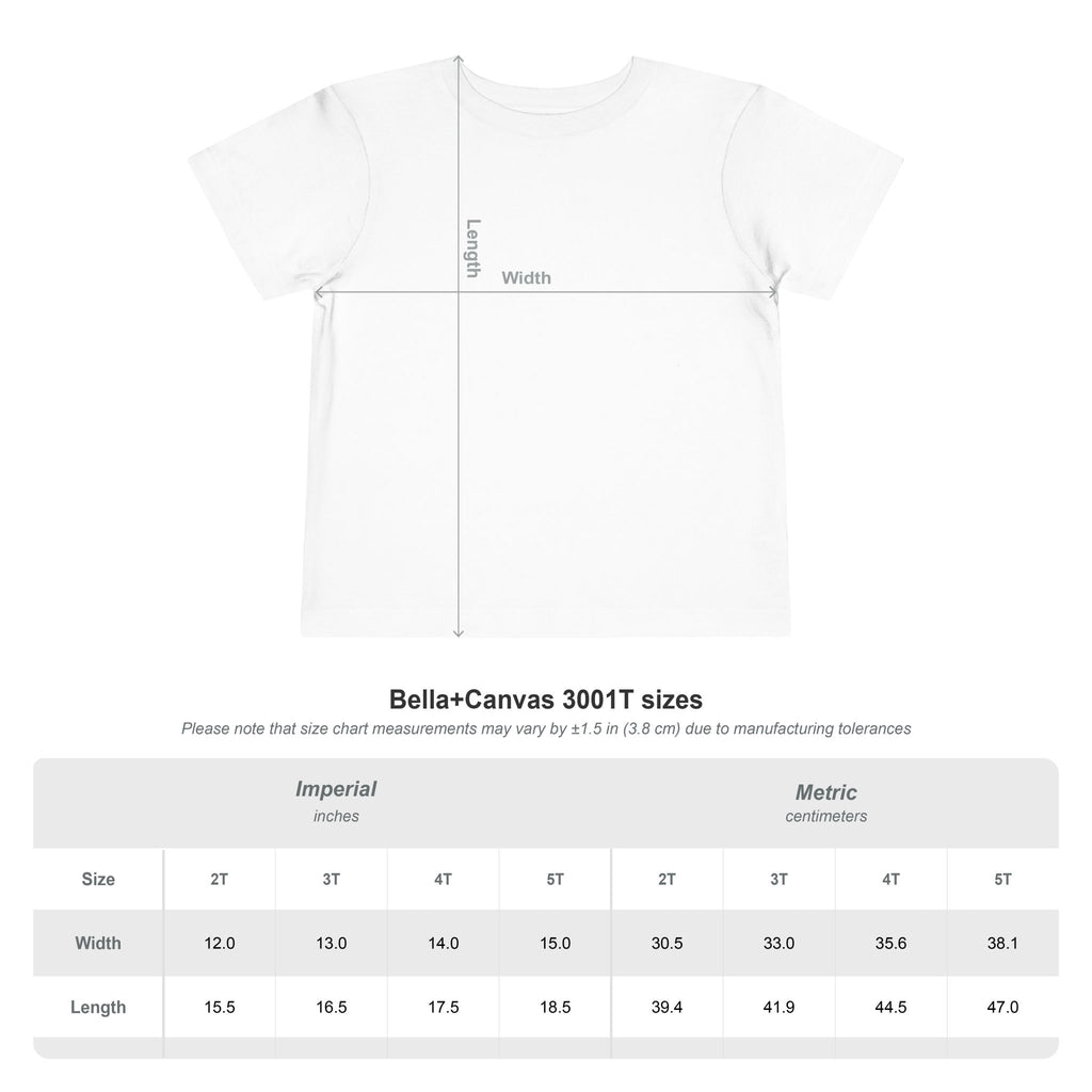 Toddler Tee — “Countryfied by Design” Rustic Farmhouse Graphic