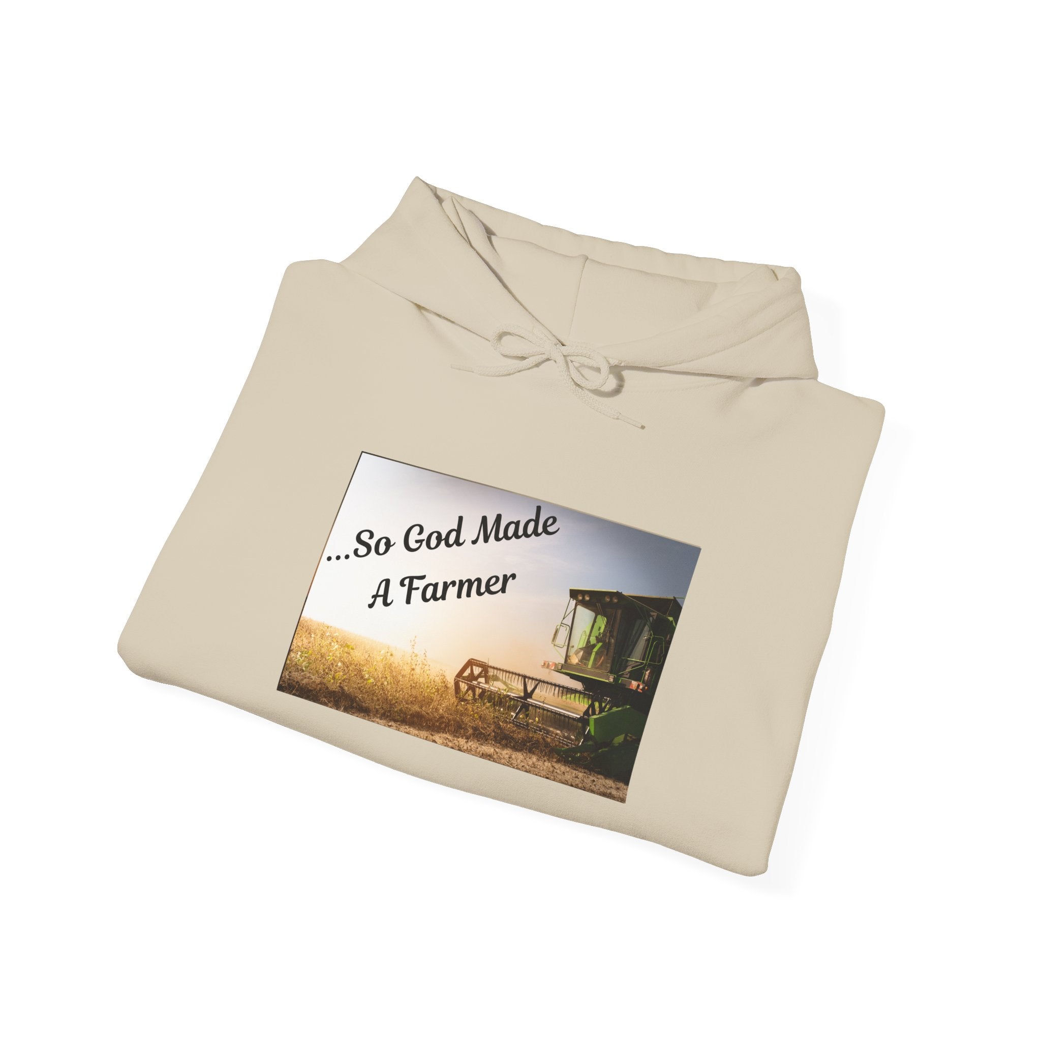 Farmer Sunset Hoodie – "So God Made A Farmer" Graphic Pullover