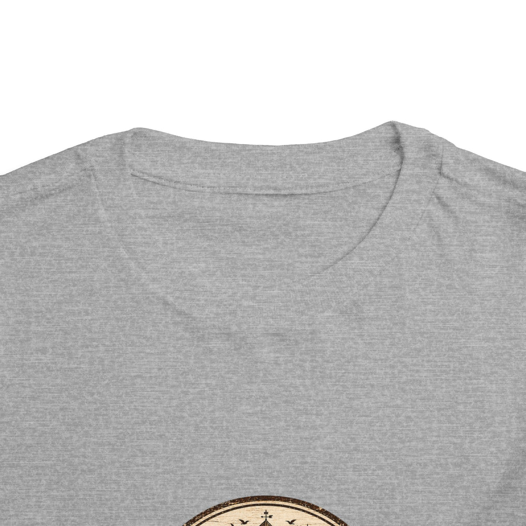 Toddler Tee — “Countryfied by Design” Rustic Farmhouse Graphic
