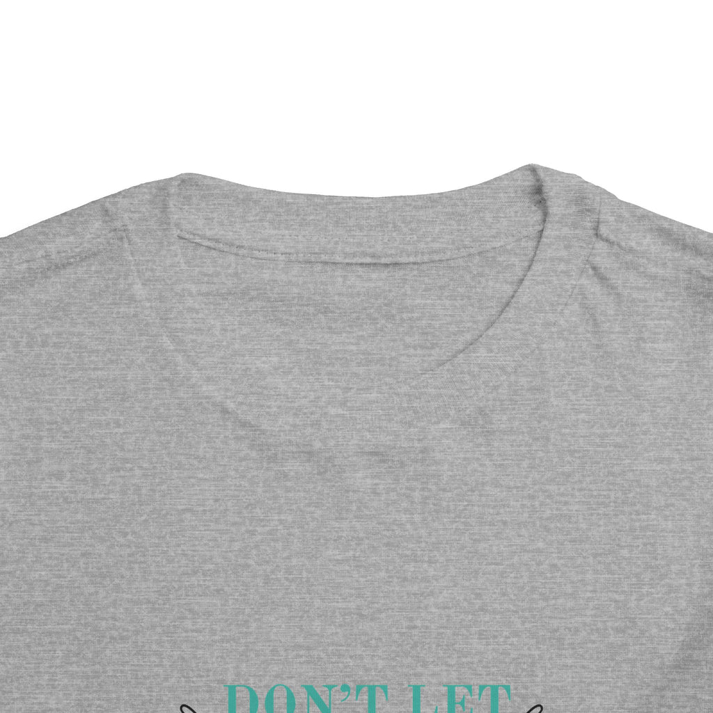 Toddler Tee — "Don't Let Hard Days Win" Sunflower Comfort Shirt