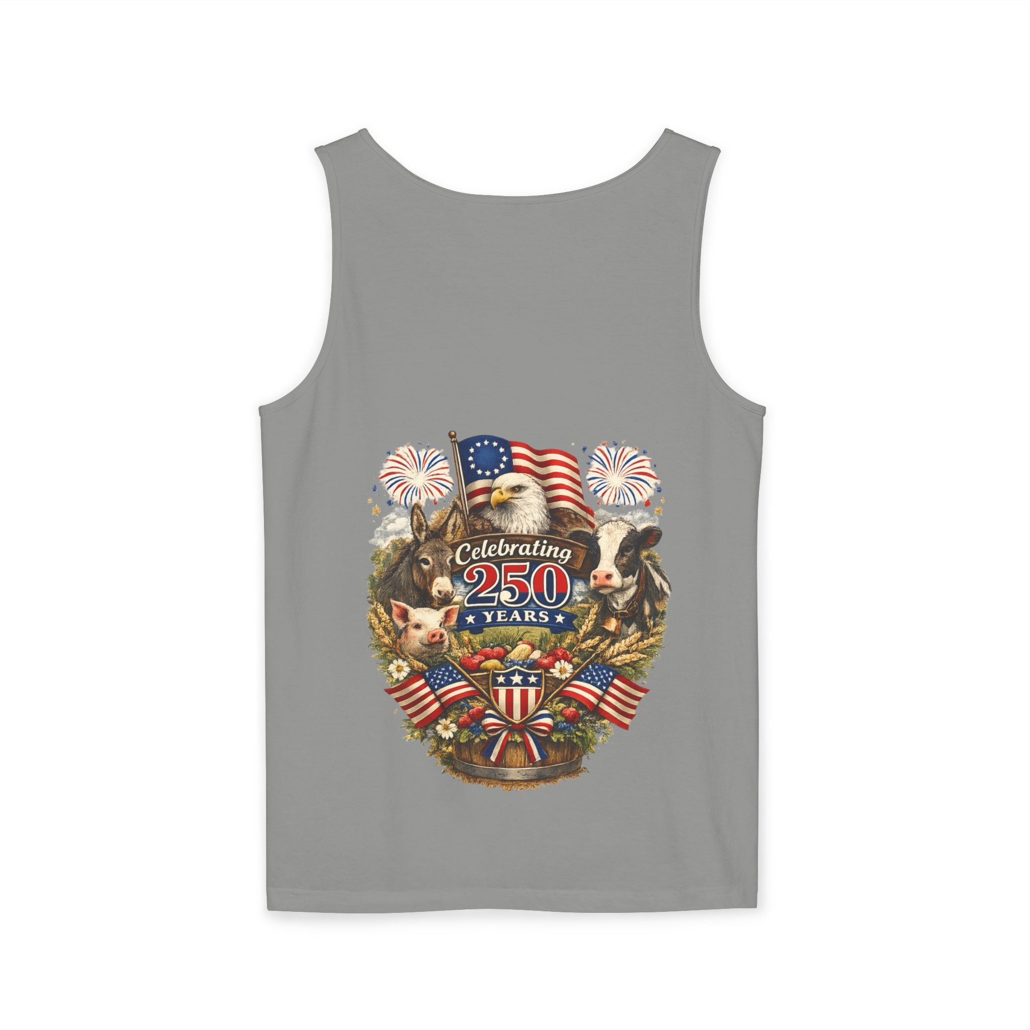American 250th Anniversary Patriotic Tank Top — Celebrating 250 Years