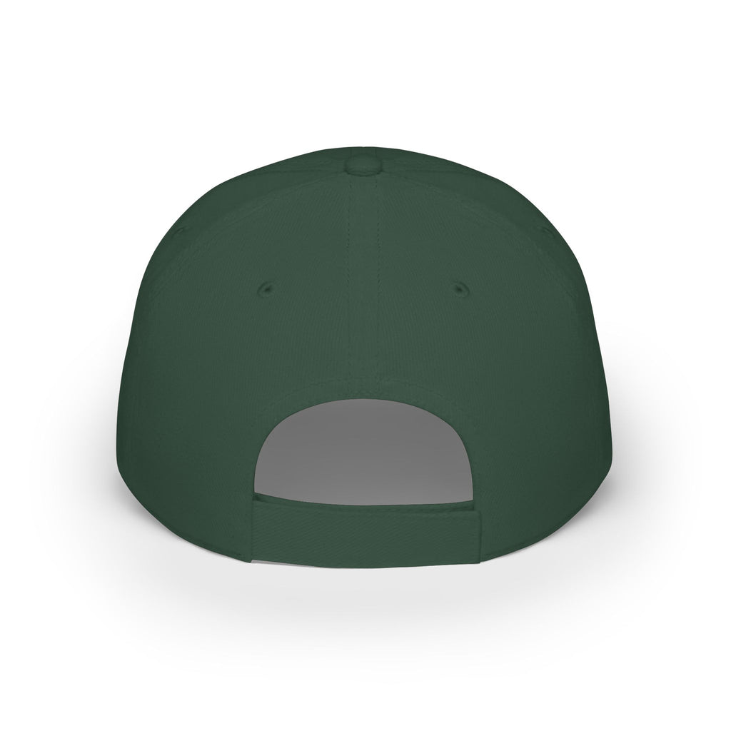Cowgirl Boots & Flowers Baseball Cap — 'Cowgirl' Embroidered Low Profile Hat