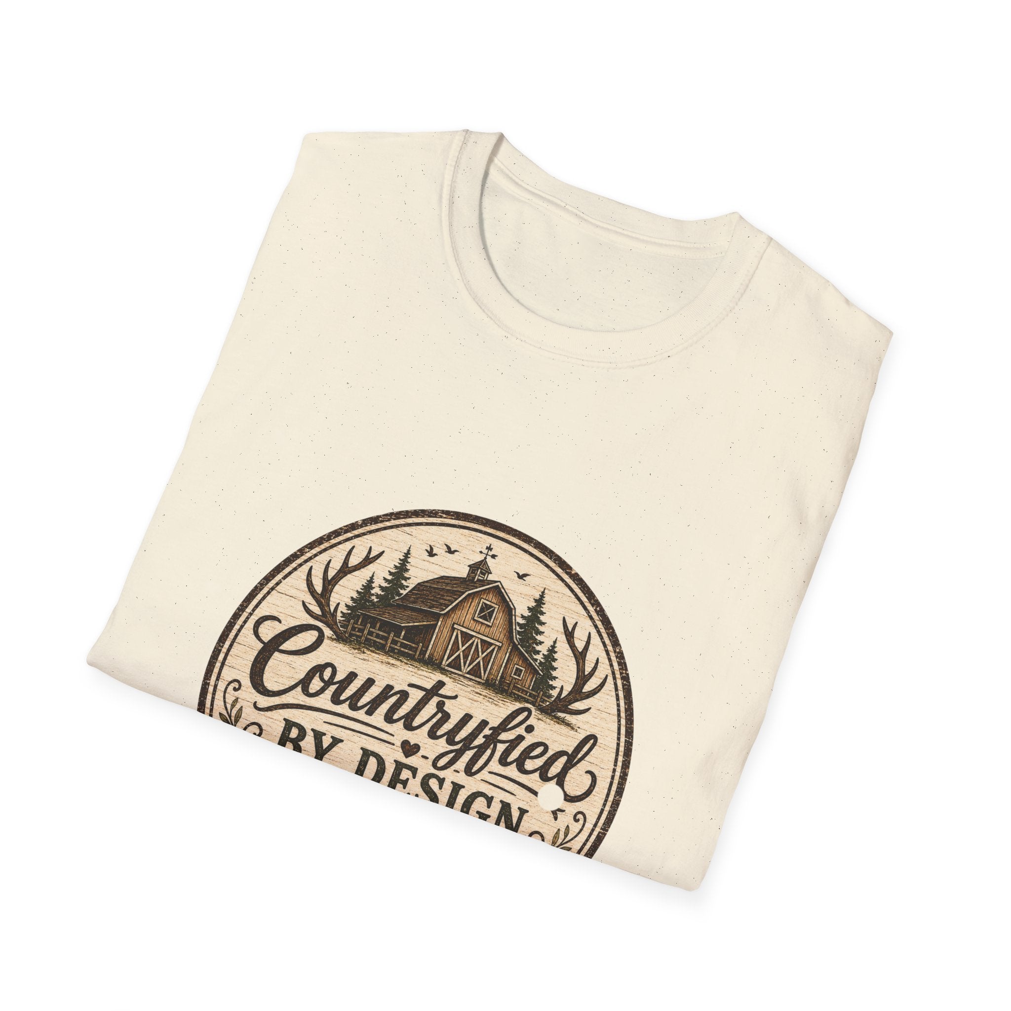 Countryfied T-Shirt — Vintage Sunflower Farm Design