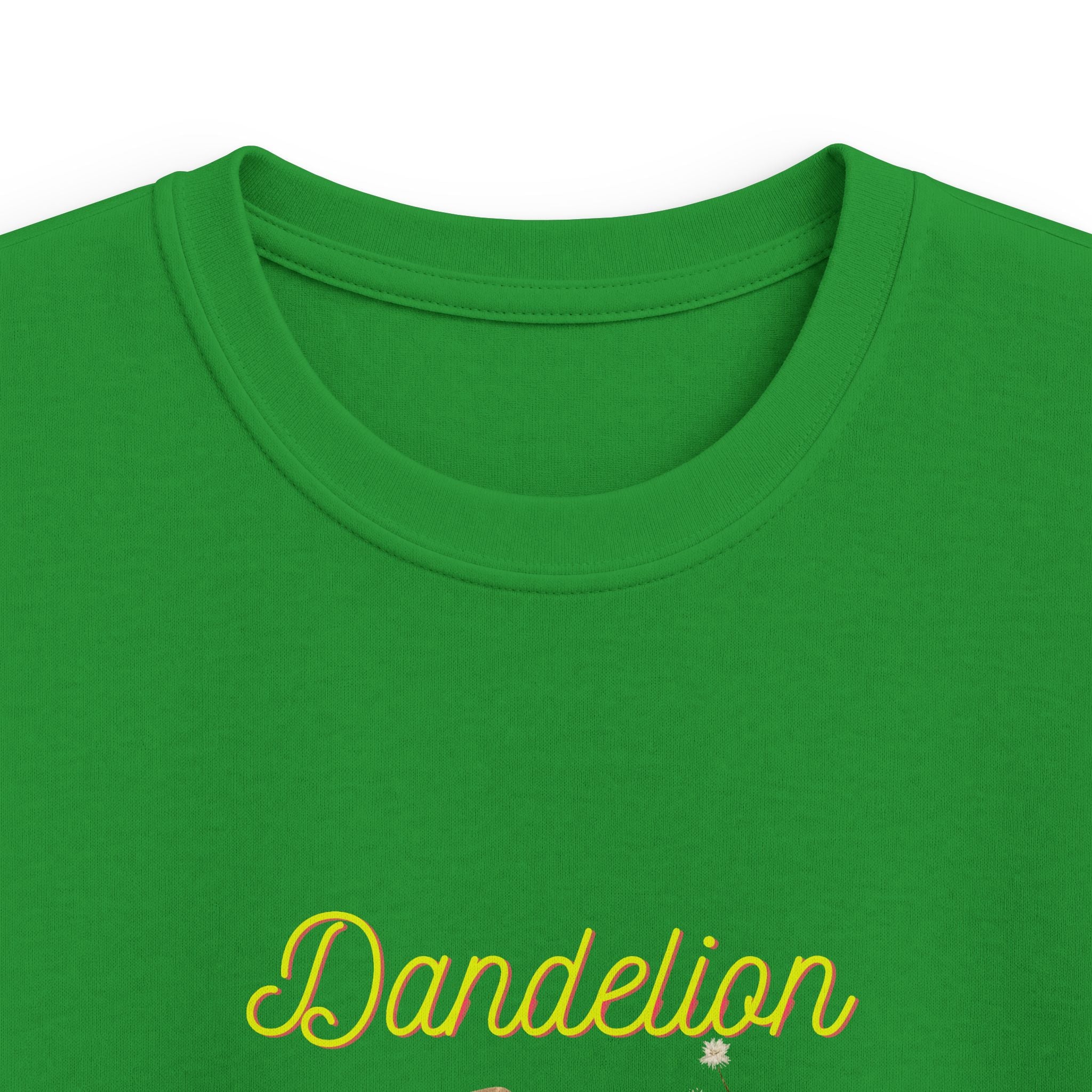 Kids Tee — 'Dandelion' Cowboy Boot Floral Graphic Shirt