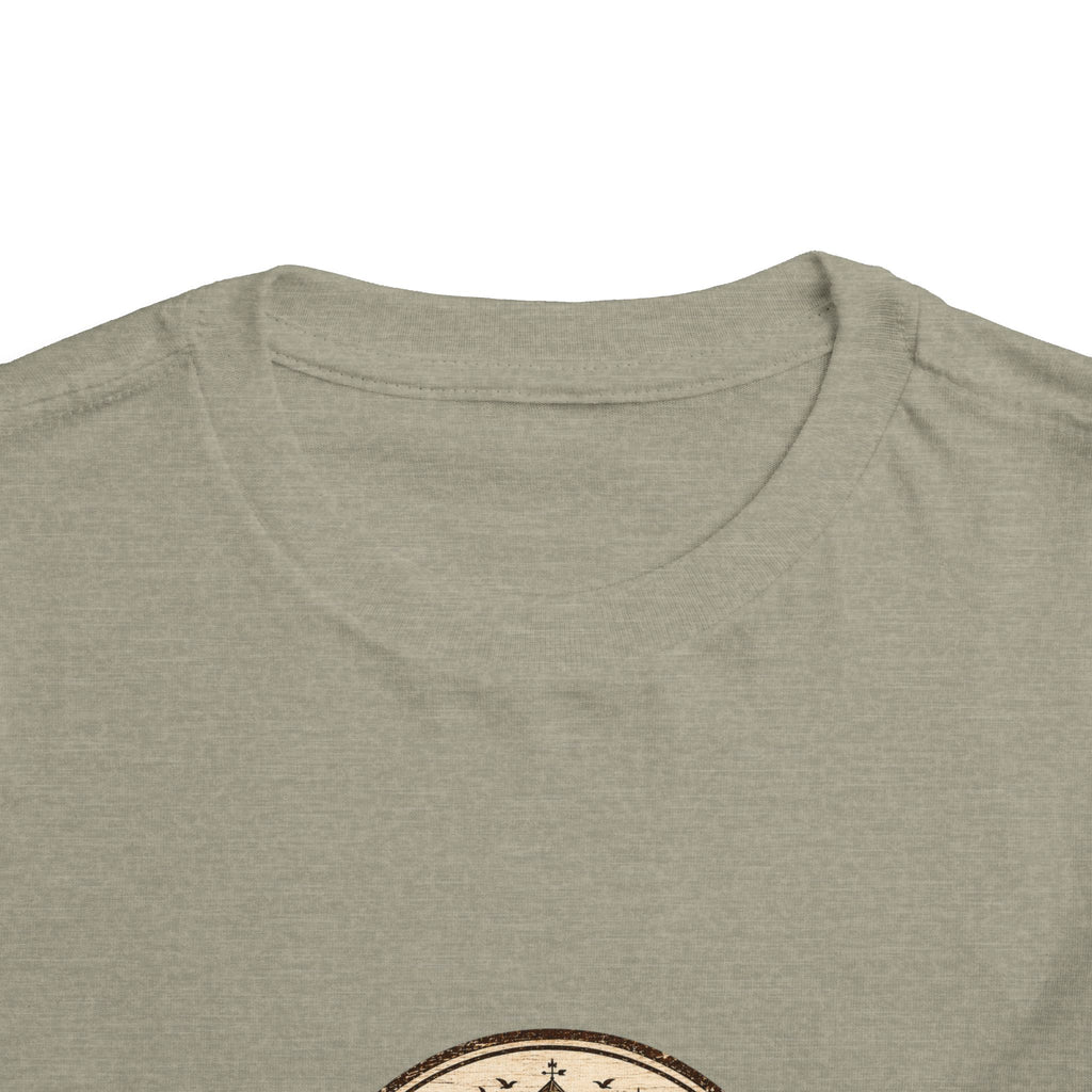 Toddler Tee — “Countryfied by Design” Rustic Farmhouse Graphic