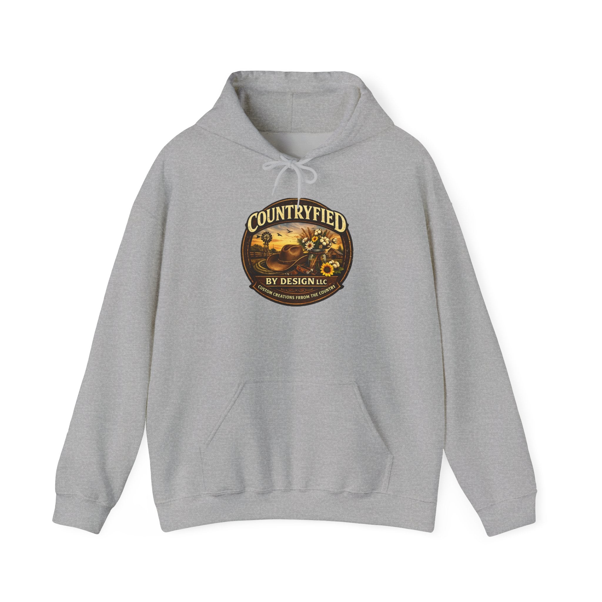 Countryfied Vintage Sunflower Hoodie