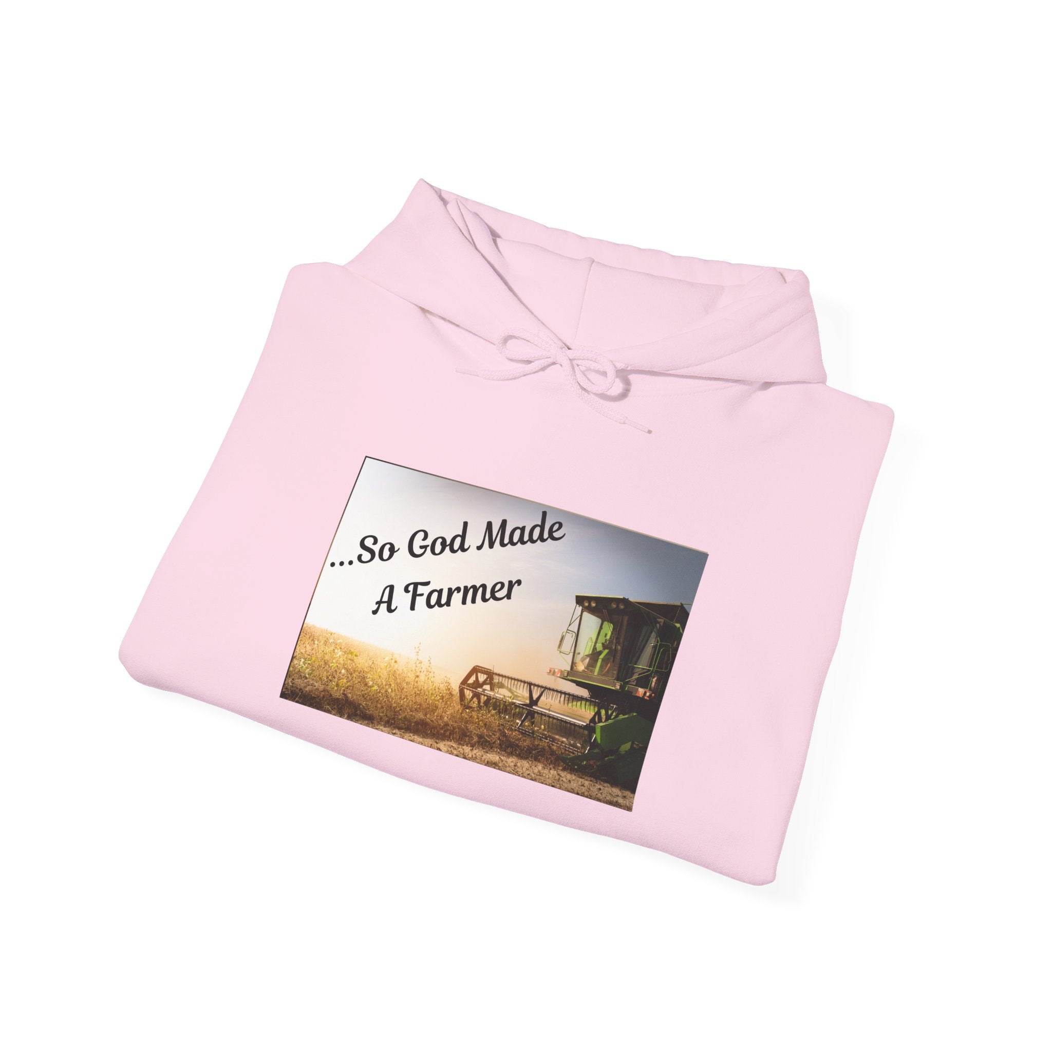 Farmer Sunset Hoodie – "So God Made A Farmer" Graphic Pullover