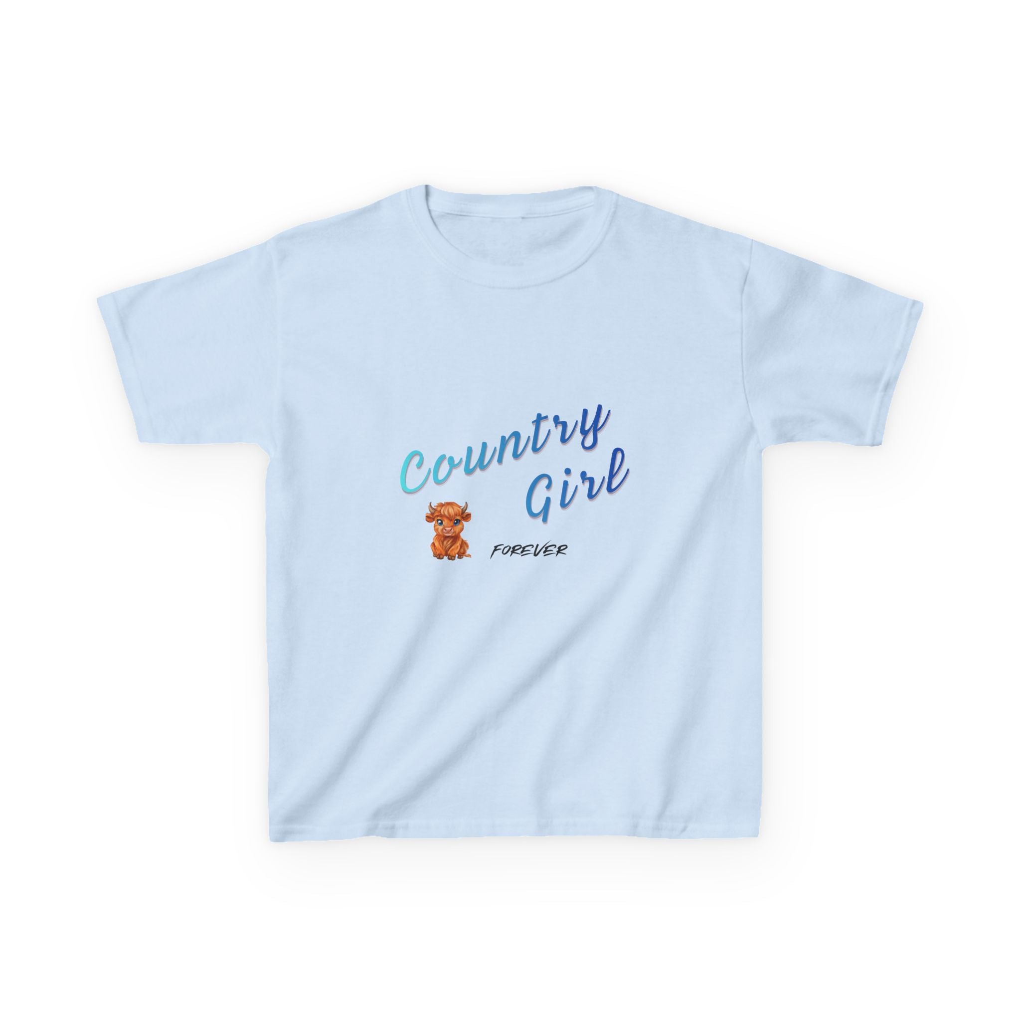 Kids 'Country Girl' Tee — Cute Cowboy Bear Graphic