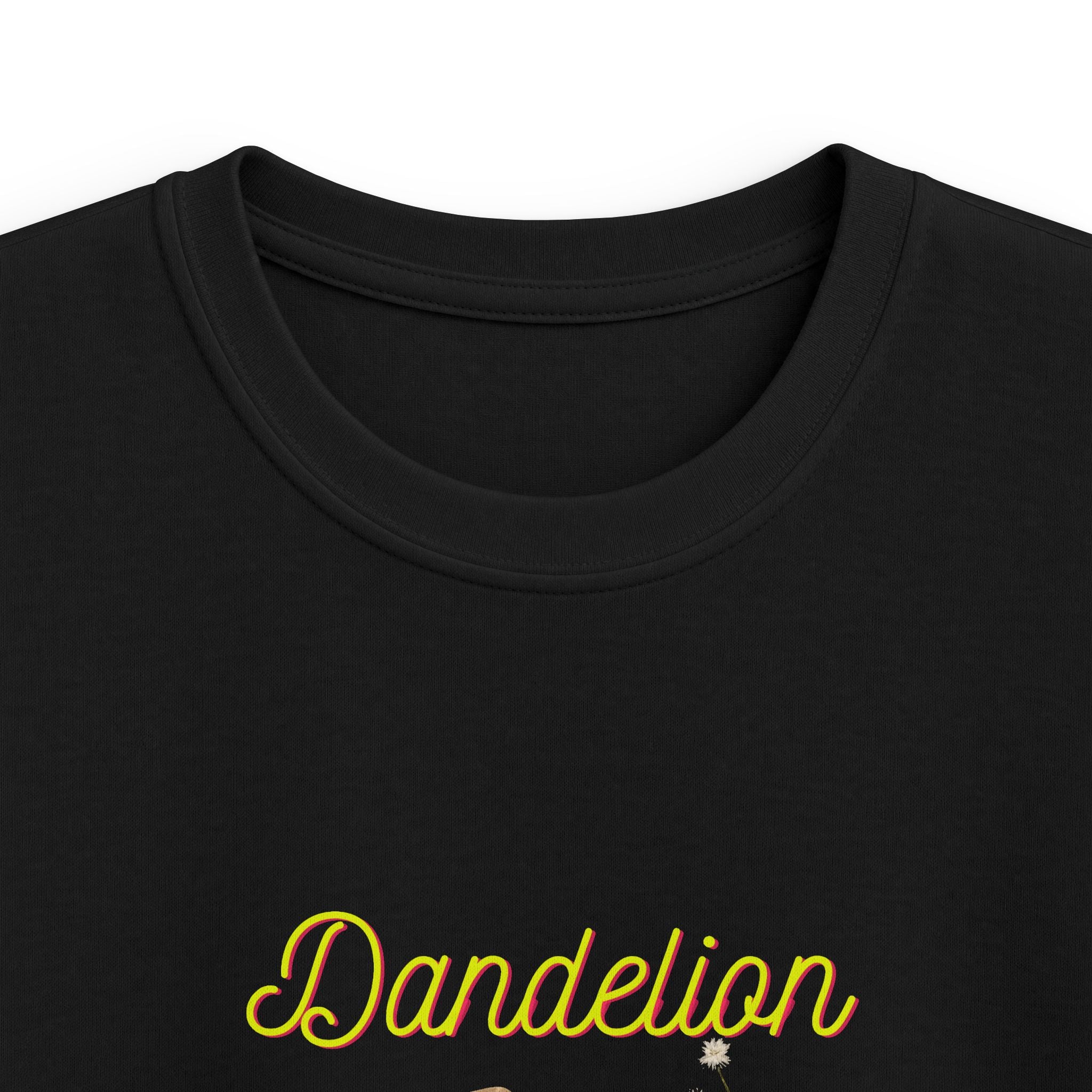 Kids Tee — 'Dandelion' Cowboy Boot Floral Graphic Shirt