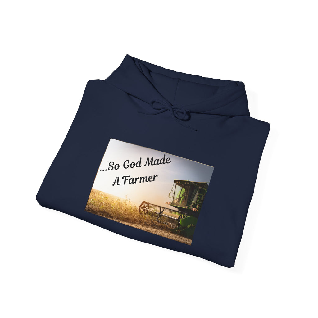 Farmer Sunset Hoodie – "So God Made A Farmer" Graphic Pullover