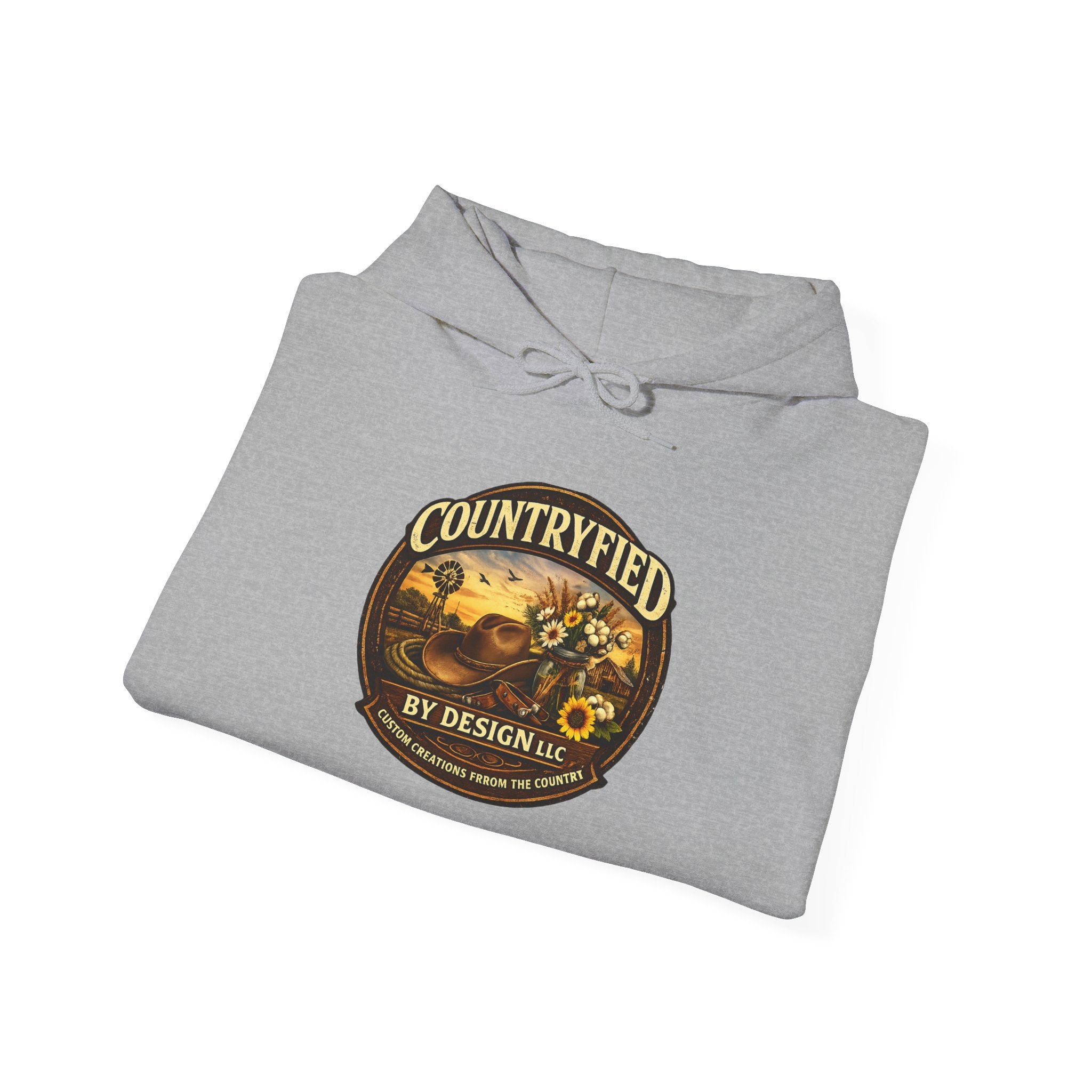 Countryfied Vintage Sunflower Hoodie