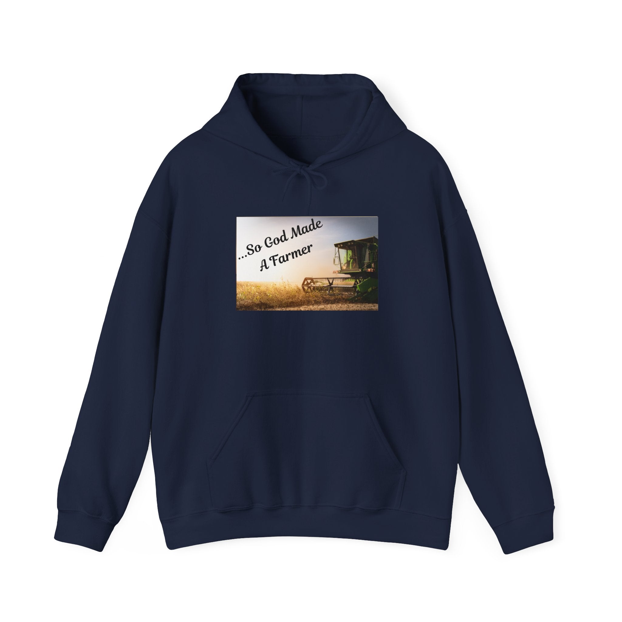 Farmer Sunset Hoodie – "So God Made A Farmer" Graphic Pullover