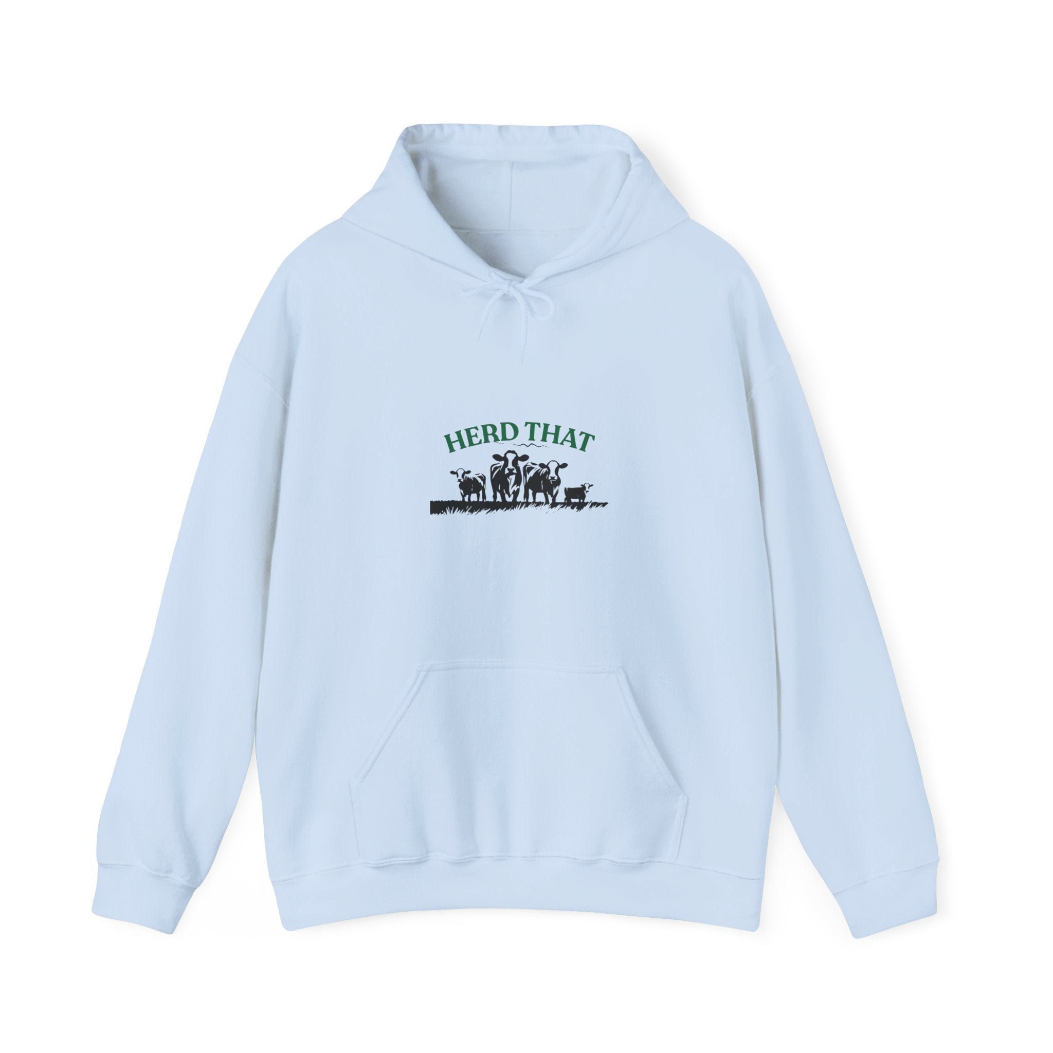 Herd That Cow Hoodie – Cozy Farm Life Graphic Sweatshirt