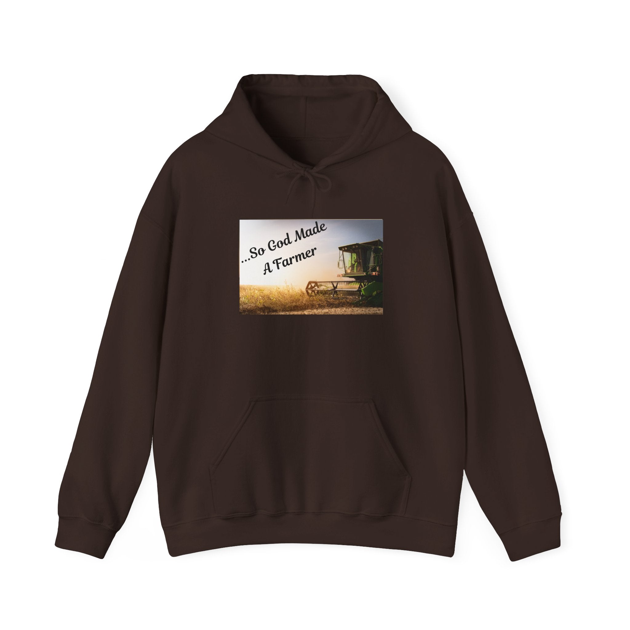 Farmer Sunset Hoodie – "So God Made A Farmer" Graphic Pullover