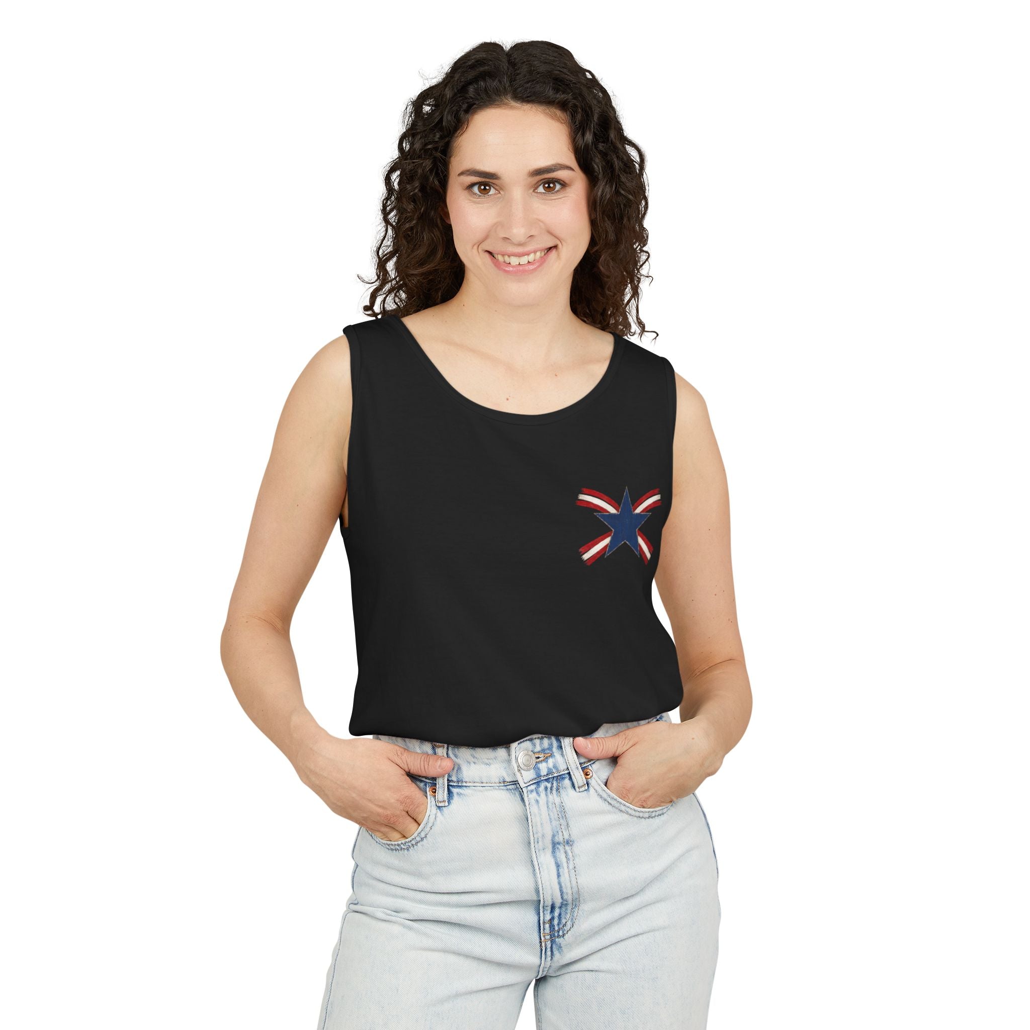 American 250th Anniversary Patriotic Tank Top — Celebrating 250 Years