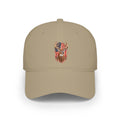Whitetail Buck American Flag Hat, Adjustable Cotton Dad Cap