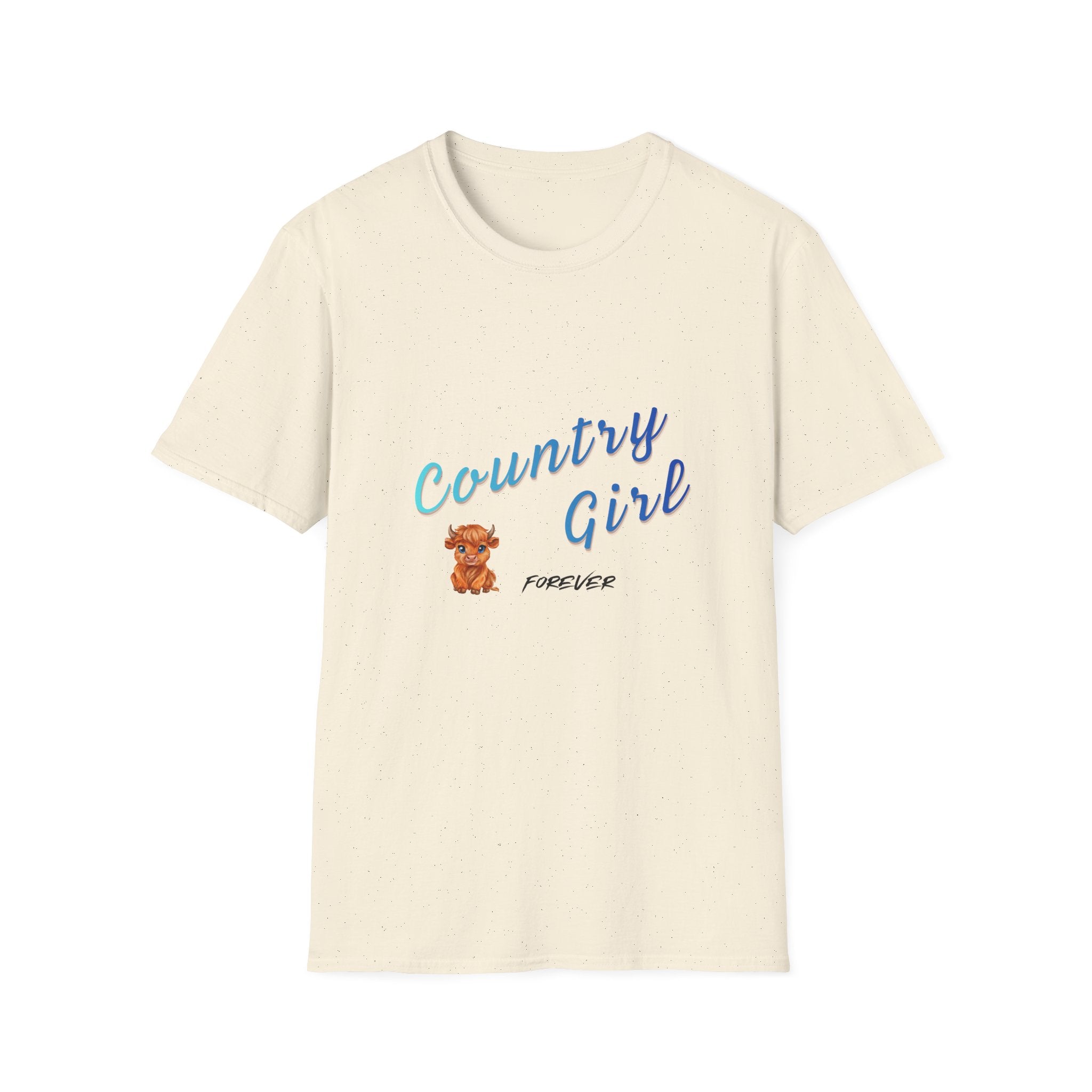 Country Girl Forever T-Shirt — Cute Cowboy Teddy Graphic